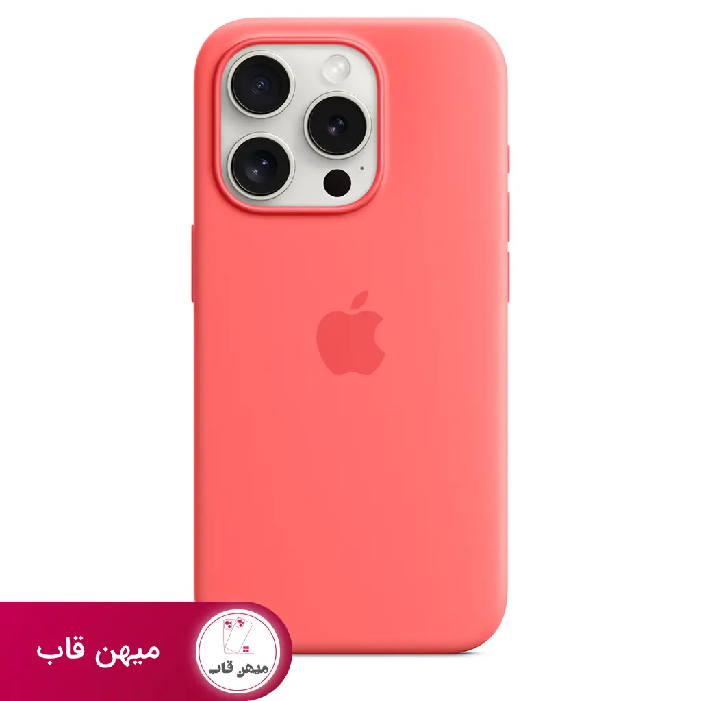 کاور گوشی اپل iPhone 16 Pro مدل سیلیکونی پاک کنی - پک اصلی
