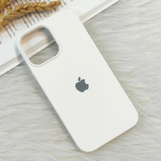 کاور گوشی اپل iPhone 14 Pro Maxمدل سیلیکونی پاک کنی - پک اصلی